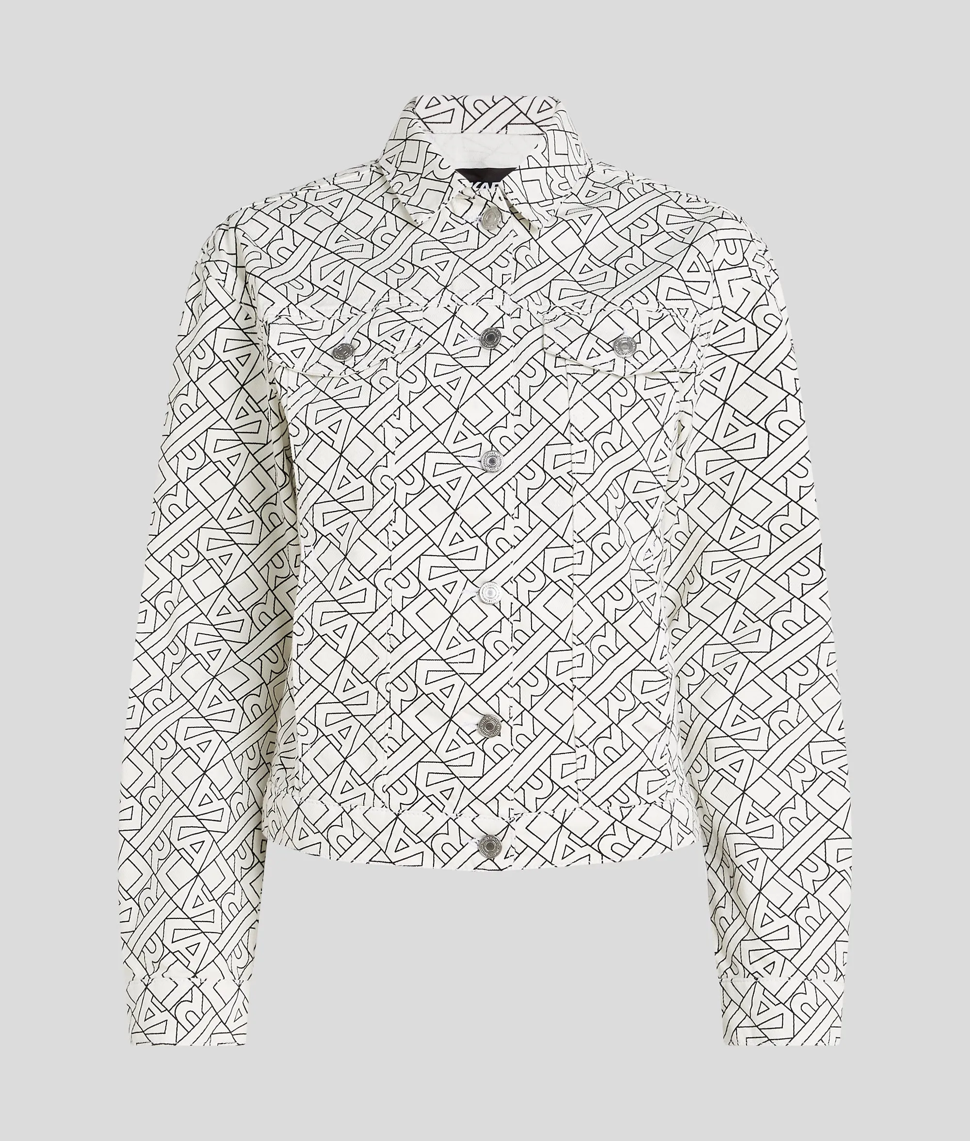 ATHLEISURE AOP DENIM JKT