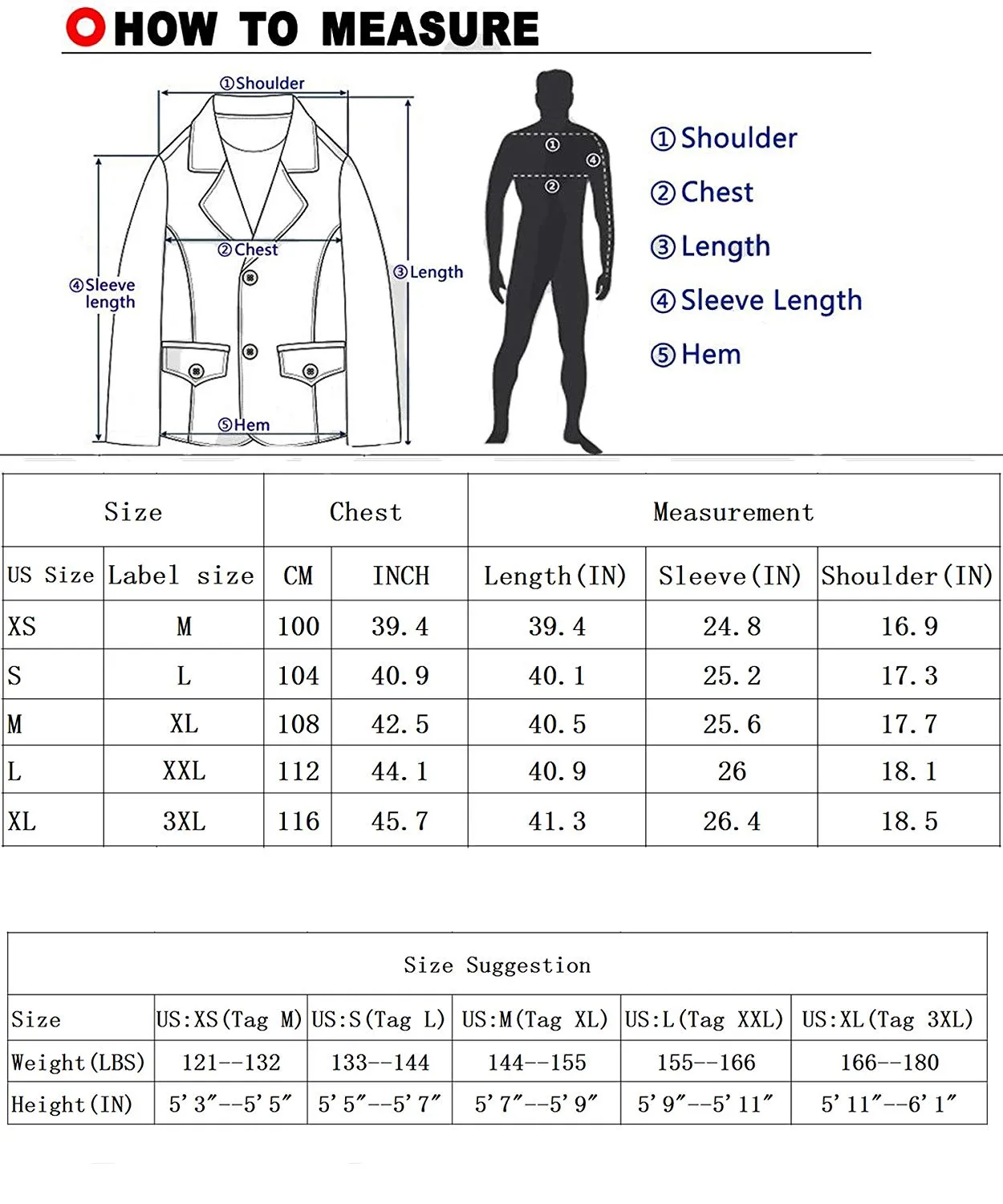 Benibos Men's Trench Coat Winter Long Jacket Double Breasted Overcoat
