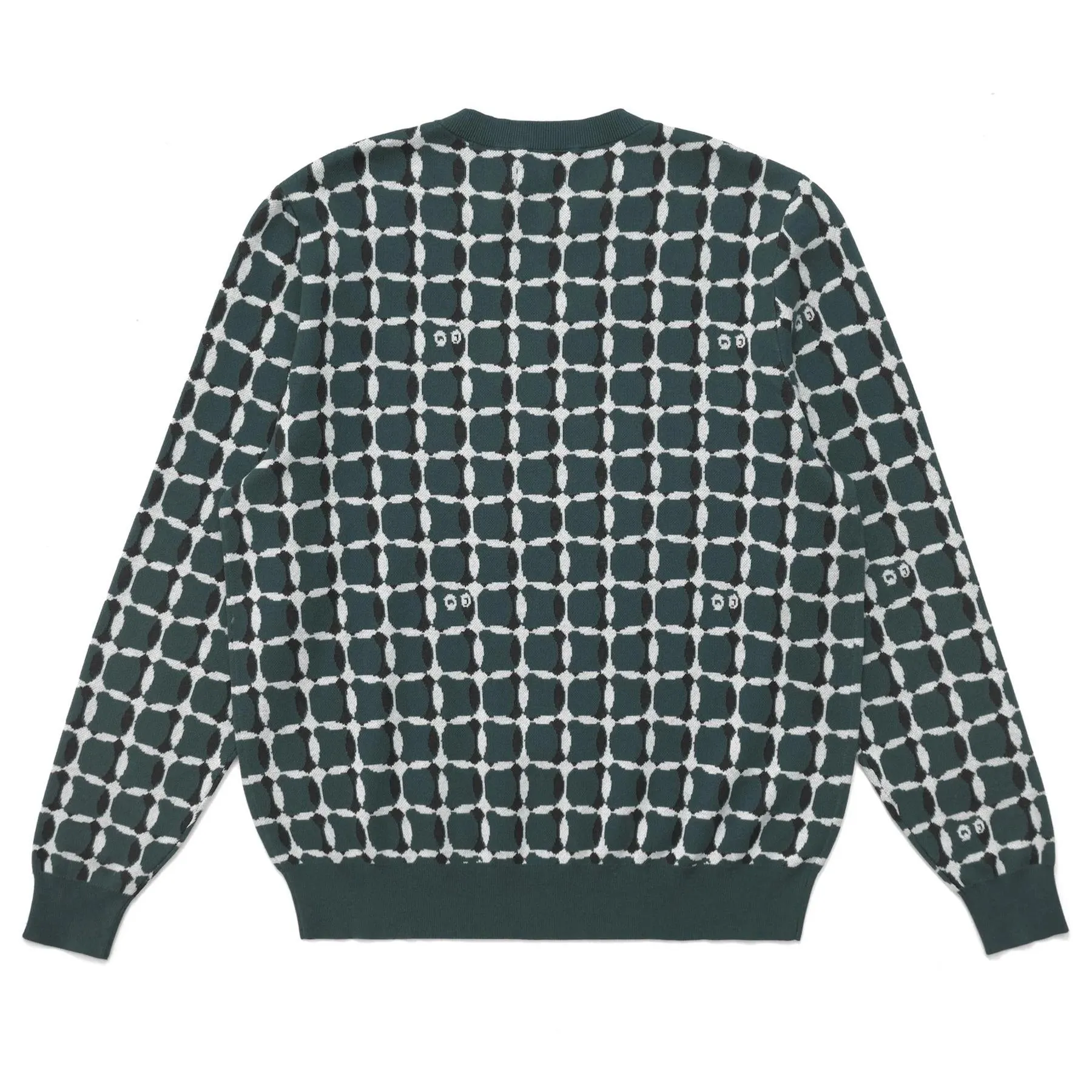 Bucket Weave Crewneck Bistro Green - 2024