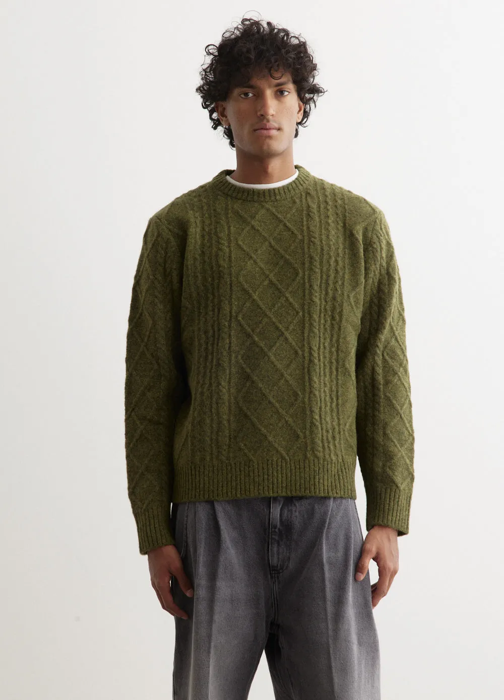 Carbon Crewneck Knit