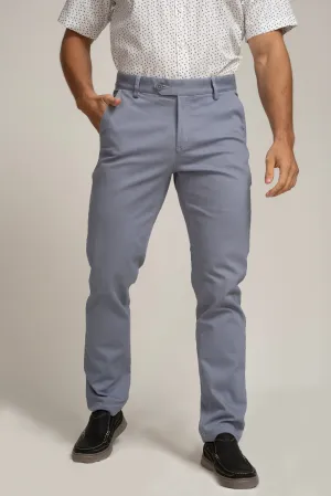Crocodile Slim Fit Chino Blue Forever Blue