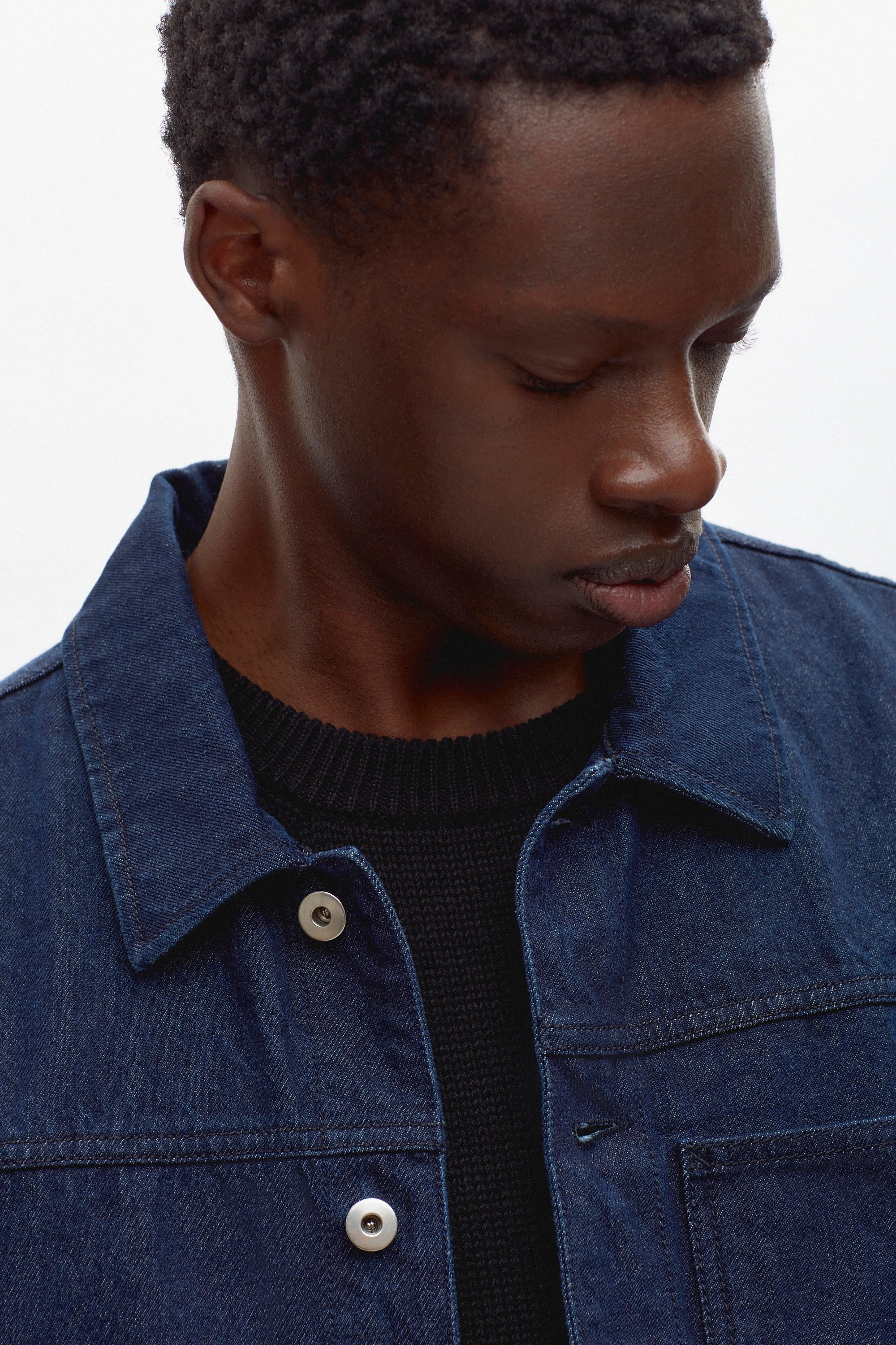 Esna Jacket in Rinse
