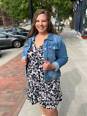 Floral Wrap Dress