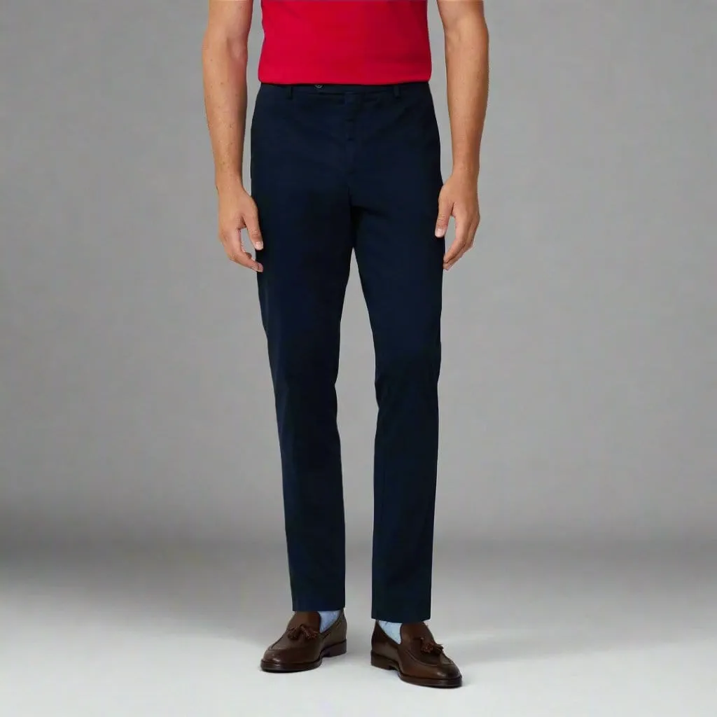 Hackett Slim Fit Kensington Chinos in Navy Blazer