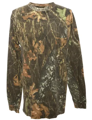 Jungle Print T-shirt - M