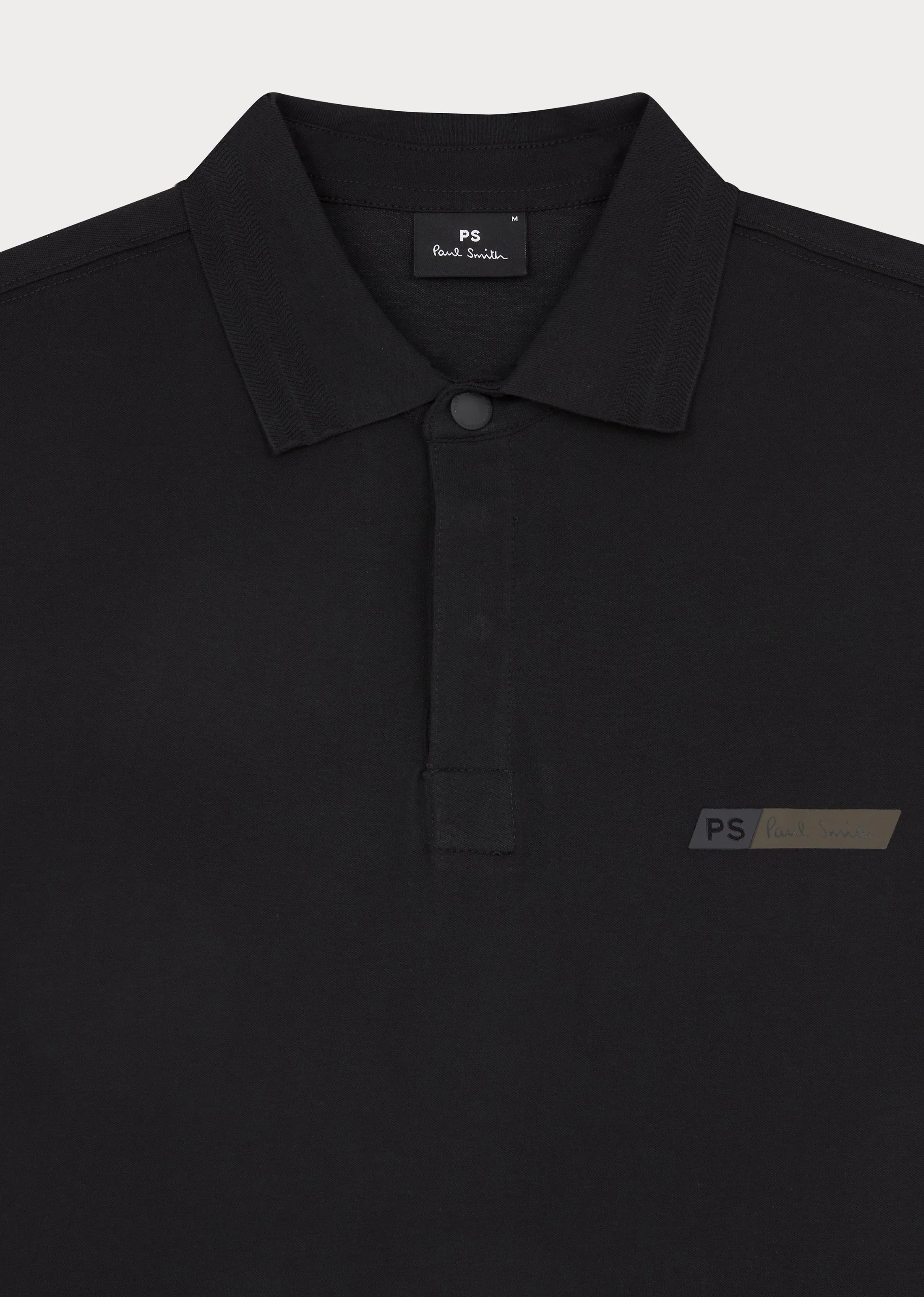 Men's Paul Smith Black Short Sleeve Polo Shirt