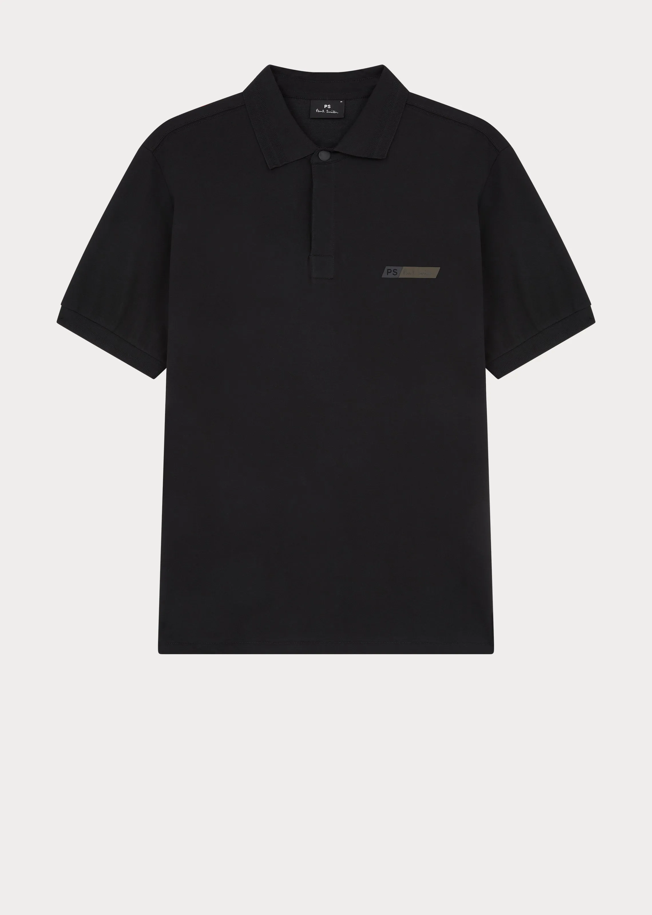 Men's Paul Smith Black Short Sleeve Polo Shirt