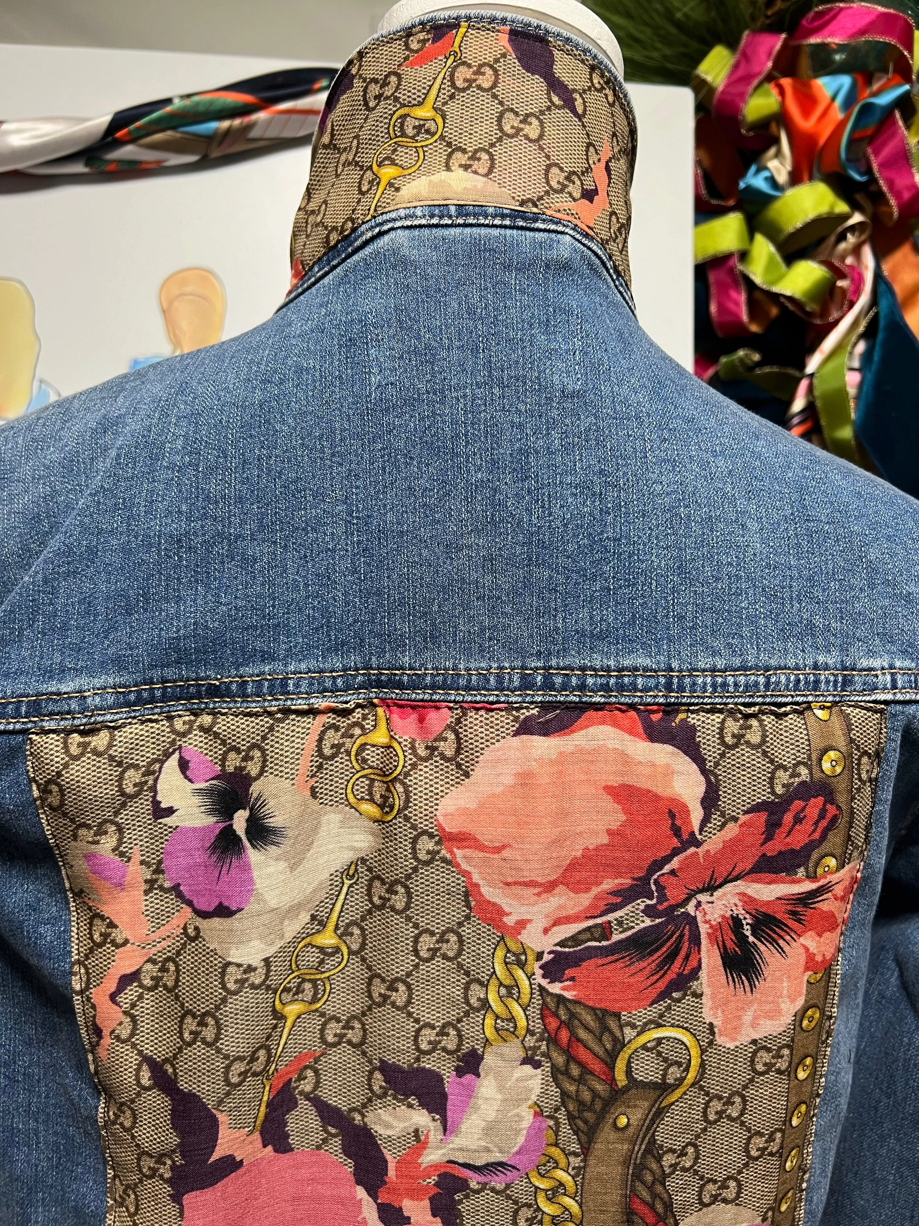 Sale XL Poppy Pink Monogram Jacket