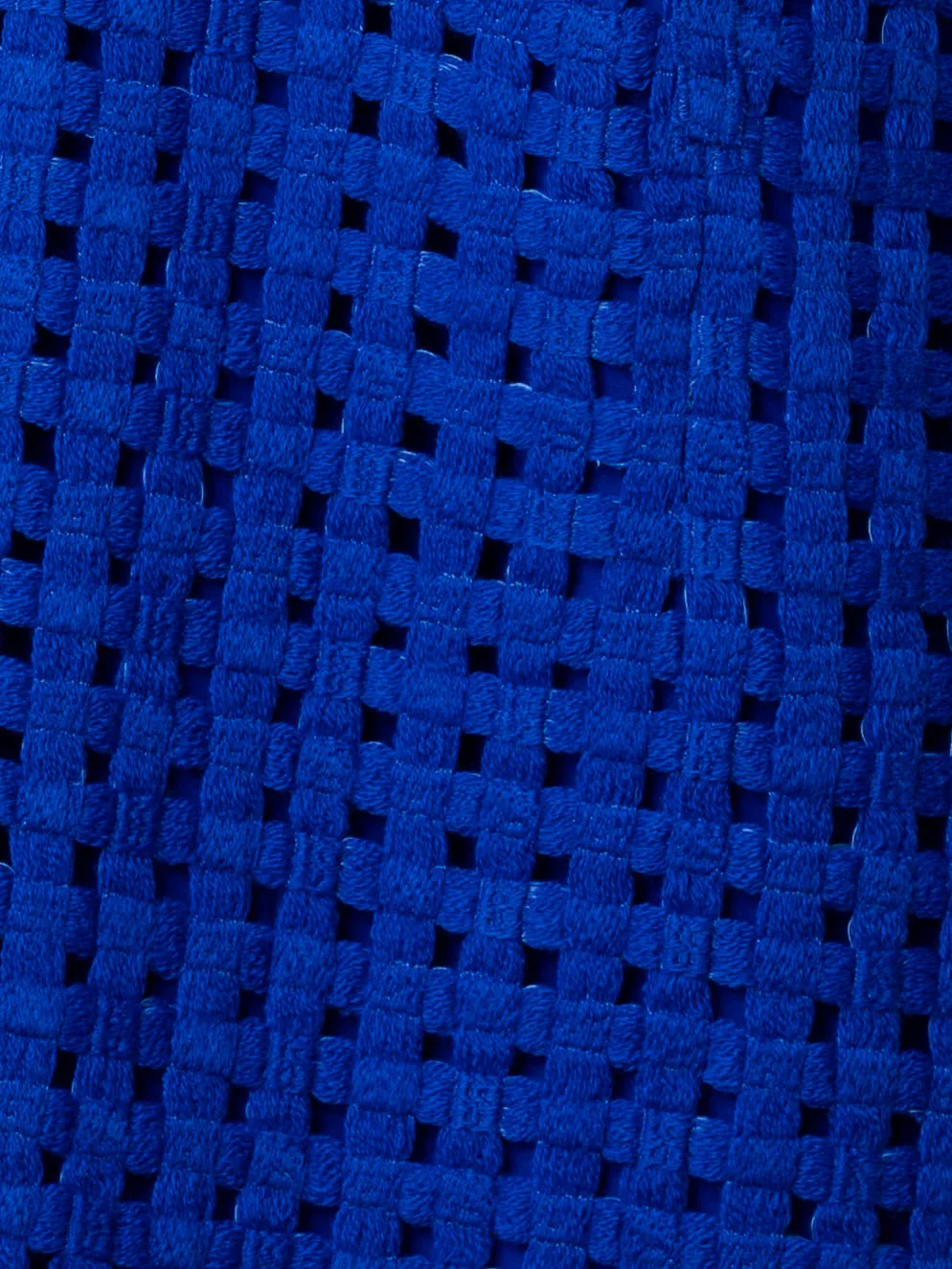 Sheath Dress in Grid Embroidery