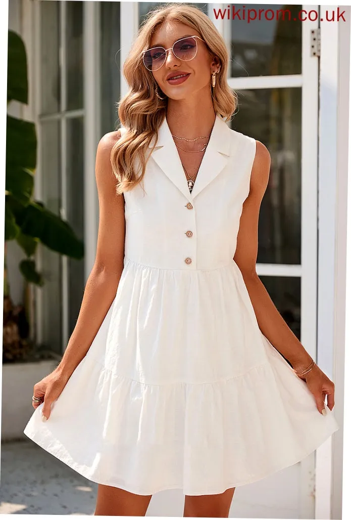 Short/Mini Cocktail Cotton A-Line Jordyn Dress Cocktail Dresses