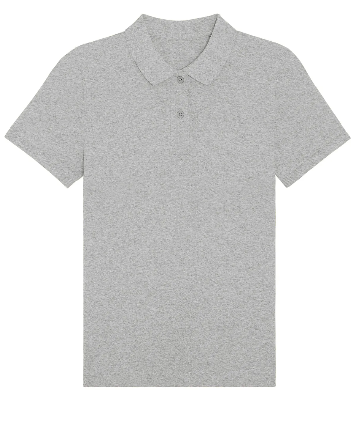 Stella Elliser womens fitted piqu short sleeve polo  (STPW333) | Heather Grey