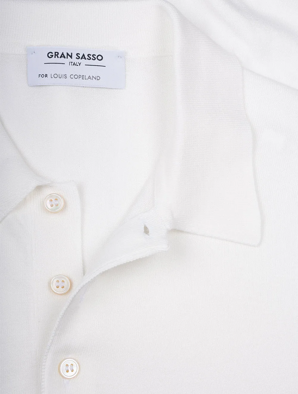 Tennis Polo White
