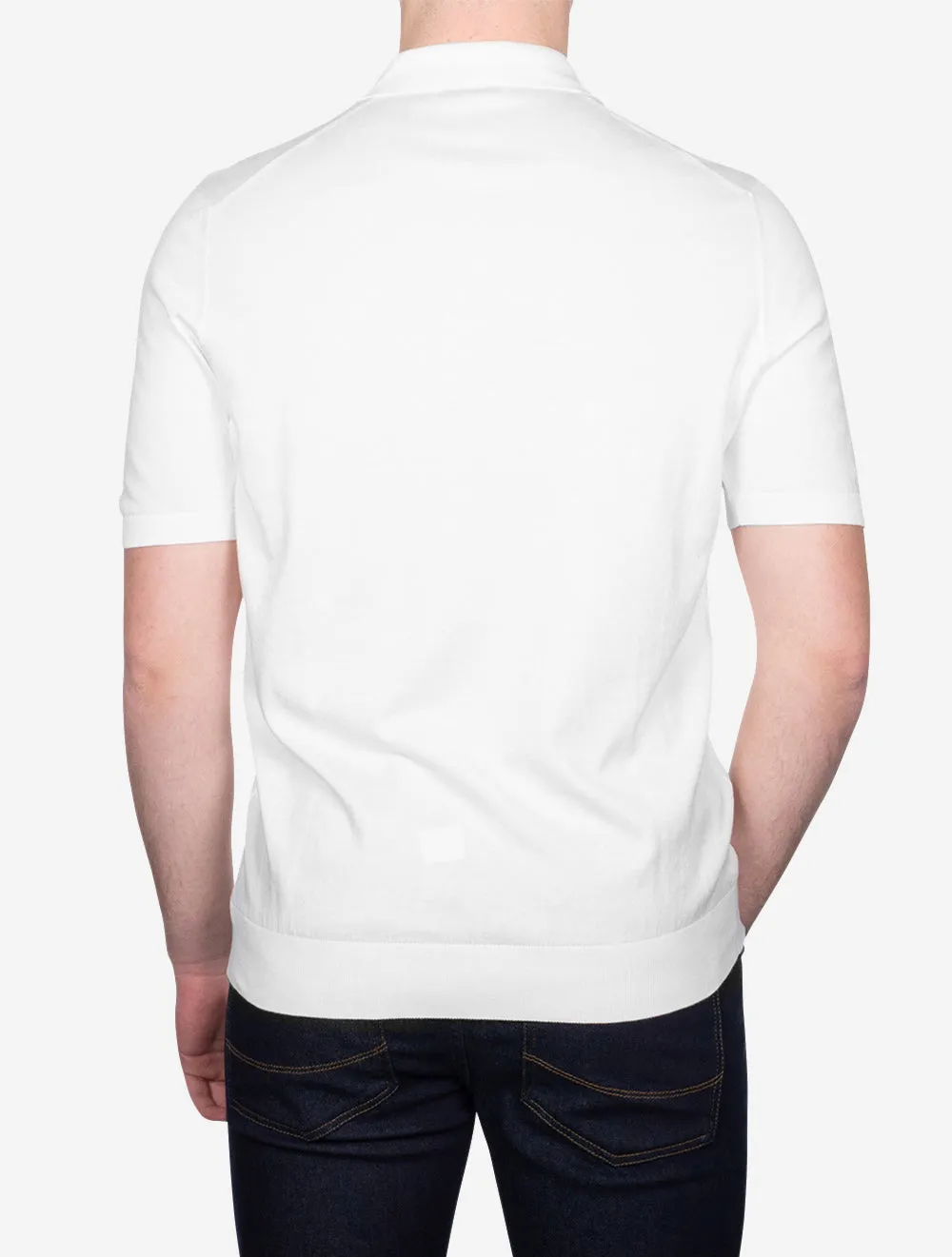 Tennis Polo White