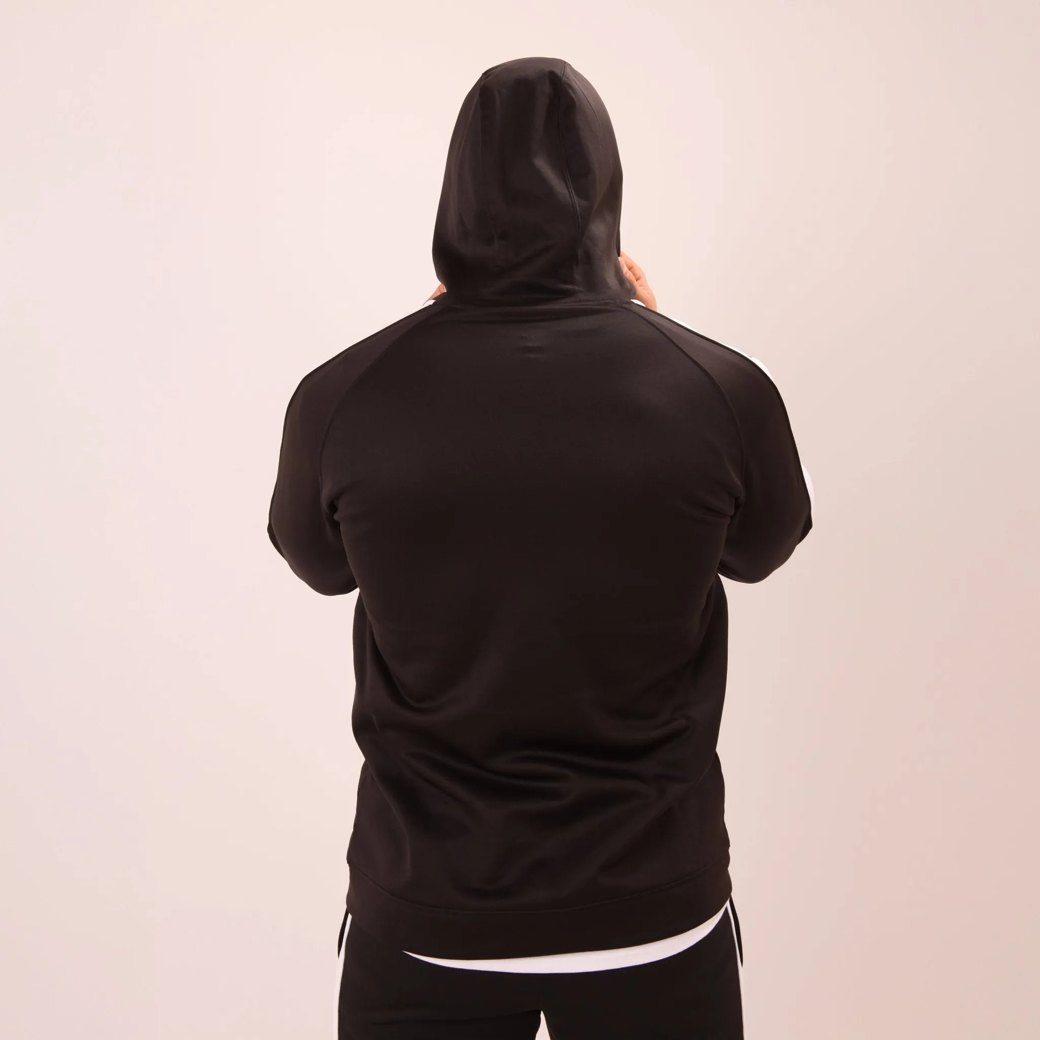 UNIFY U1 Mens Black Zip Up Hoodie – Classic UNIFY Essential Hoodie – Mens Zip Up Hoodie