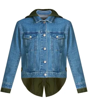 Waterfall Shani Hooded Denim Jacket