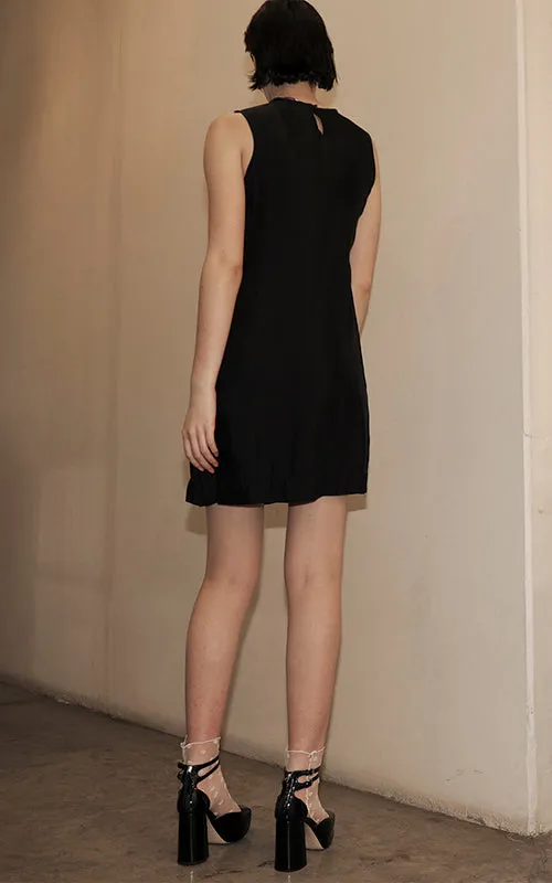 way light falls twill dress