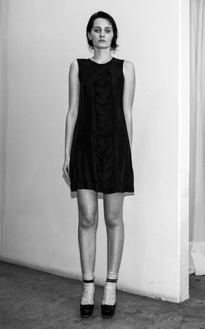 way light falls twill dress