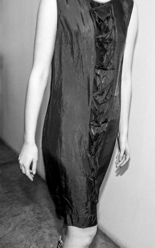 way light falls twill dress