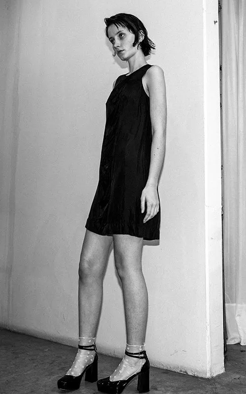 way light falls twill dress