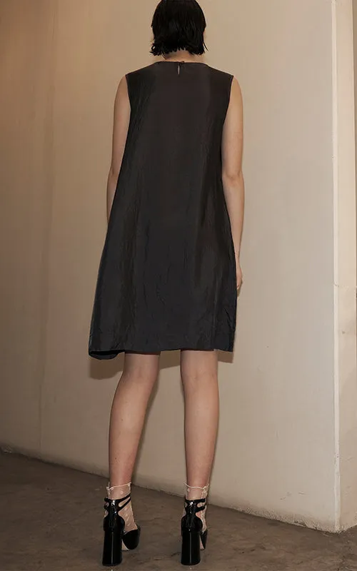 way light falls twill dress