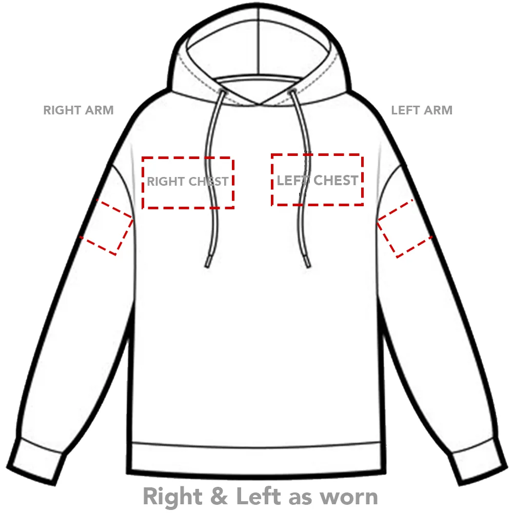 ZIP UP Hoodie - Red